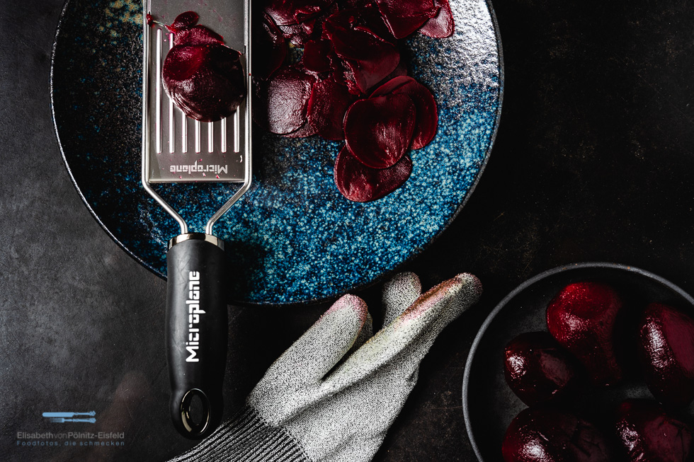 Microplane, rote Bete,